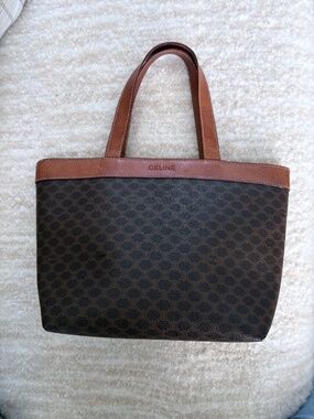 Vintage Celine Macadam Tote